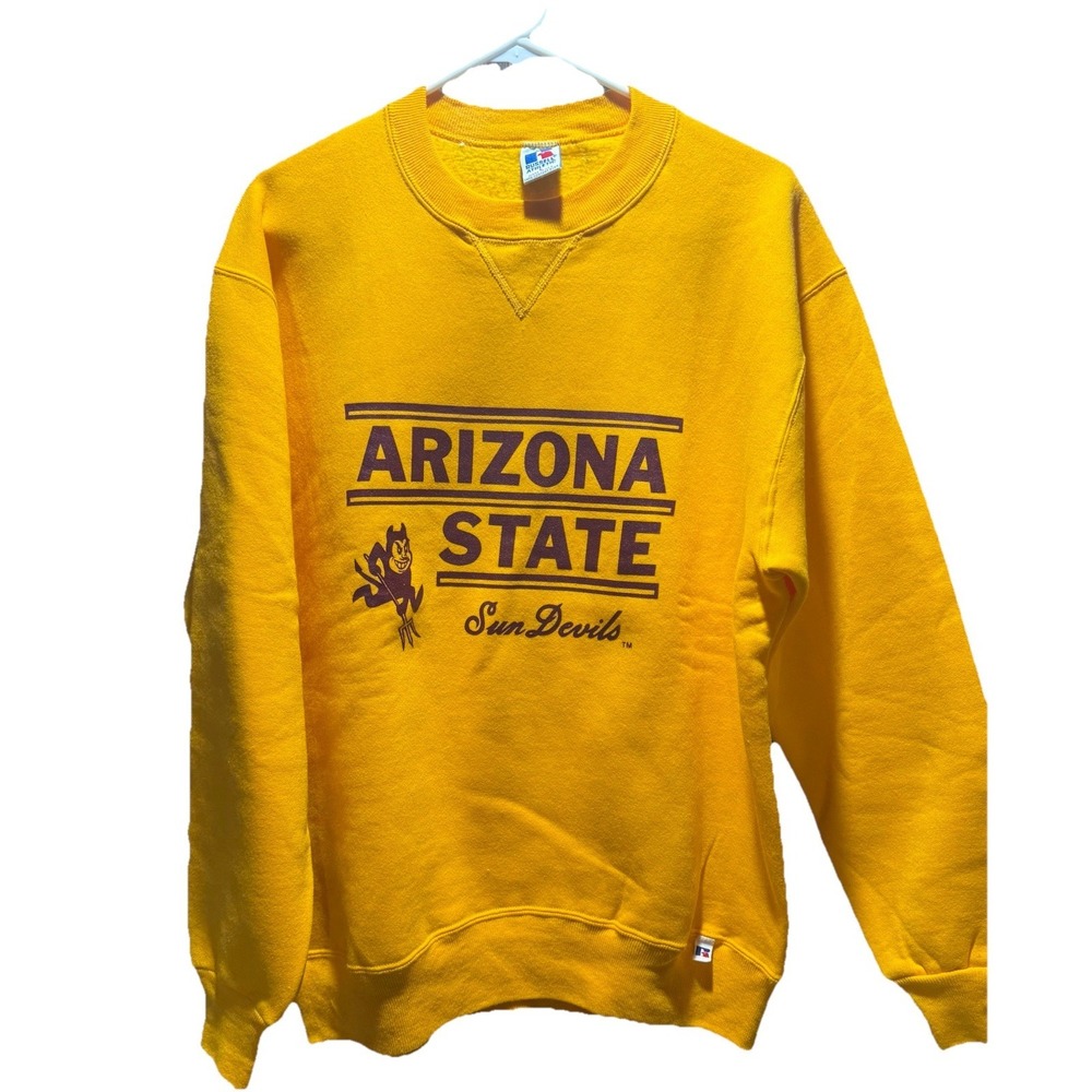 Vintage Russell‎ Athletic Arizona State Sweatshirt Sun Devils Size L
